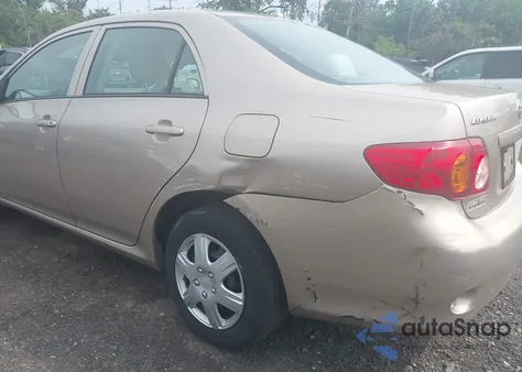 2010 Toyota Corolla Le z USA, uszkodzony, nr VIN 2T1BU4EE7AC350211